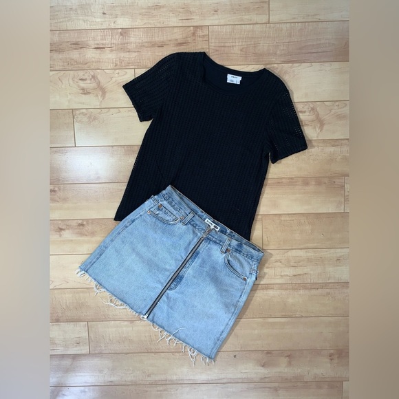 Re/Done Levi’s skirt Size 28 - Picture 2 of 16